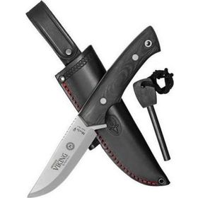 Muela Viking 11 CM Micarta Saplı Ateş Başlatıcılı Bıçak