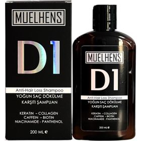 Muelhens D1 Anti Hair Loss Shampoo Yoğun Saç Dökülme Karşı 200 ml Bakım Şampuanı
