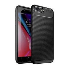 Mueral Apple iPhone 7 8 PLUS Karbon Negro Siyah Silikon Kılıf
