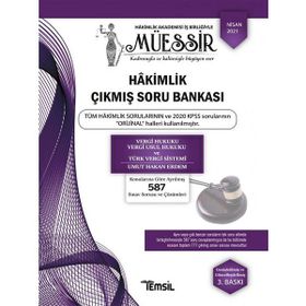 Müessir Vergi Hukuku Vergi Usul Hukuku ve Türk Vergi Sistemi Soru Bankası - Temsil Kitap