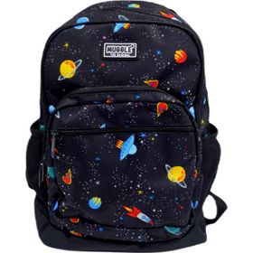 Muggle 0402 Galaxy Siyah 4 Bölmeli Okul Çantası