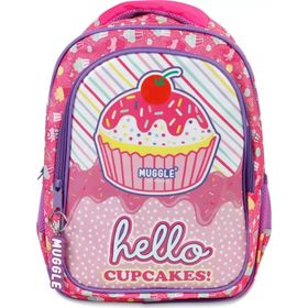 Muggle 7051 Cup Cake Pembe Okul Çantası