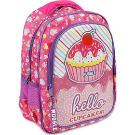 Muggle 7051 Cup Cake Pembe Okul Çantası