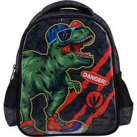 Muggle 9246 Danger Dino Siyah Anaokulu Çantası