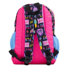 Muggle MU-0327 4 Bölmeli Ot-Ofline Pembe Okul Sırt Çantası