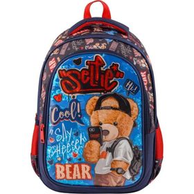 Muggle MU-3809 2 Bölmeli Cool Bear Okul Sırt Çantası