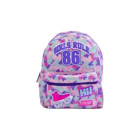 Muggle MU-6801 Mor Girls Rule Anaokul Çantası