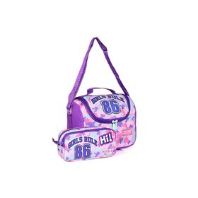 Muggle MU-6825 Girls Rule Termal Beslenme Çantası ve Kalemlik