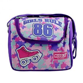 Muggle MU-6825 Mor Girls Rule Beslenme Çantası