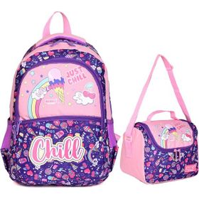 Muggle MU-6870 Ice Cream 2'li Okul Sırt Çantası