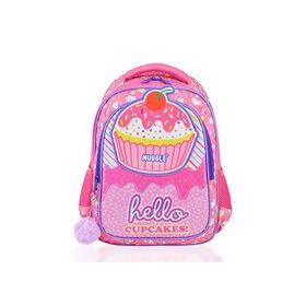 Muggle MU-7051 Cup Cake Pembe Sırt Çantası