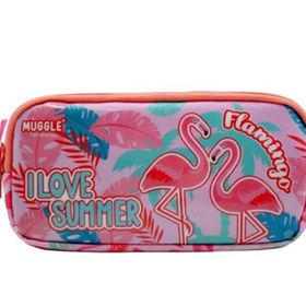 Muggle MU-7273 Flamingo Rose Kalem Çantası