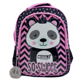 Muggle Mu-7303 Siyah Panda Sırt Çantası