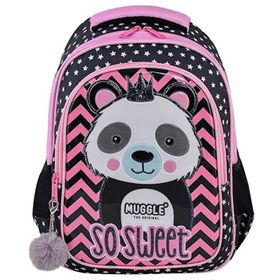 Muggle Mu-7303 Siyah Panda Sırt Çantası