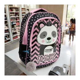Muggle Mu-7303 Siyah Panda Sırt Çantası