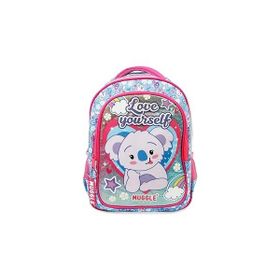 Muggle MU-8744 2 Bölmeli Sevimli Cute Koala Desenli Okul Sırt Çantası