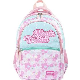 Muggle MU-9012 Pembe 3 Bölmeli Magic Dream Okul Sırt Çantası