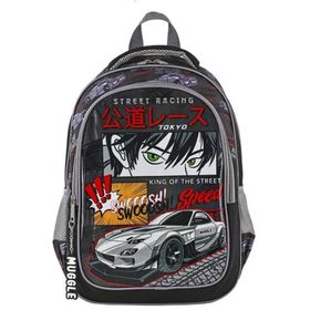 Muggle MU-9136 Street Racing İlkokul Çantası