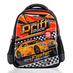 Muggle MU-9499 Drift Car Siyah Anaokulu Çantası