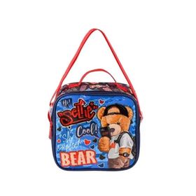 Muggle MU3847 Renkli Cool Bear Beslenme Çantası