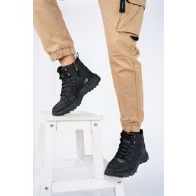 Muggo Alaska Siyah-Siyah Unisex Trekking Outdoor Bot