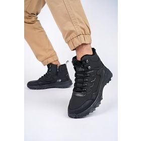 Muggo Alaska Siyah-Siyah Unisex Trekking Outdoor Bot