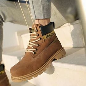 Muggo Catex Camel Kaymaz Taban Suya Soğuğa Dayanıklı Kışlık Unisex Bot