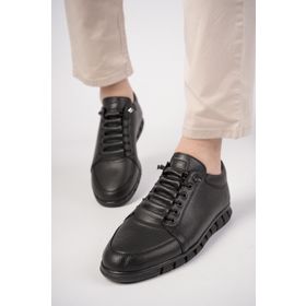 Muggo Hunter Loafer Casual Siyah Rahat ve Yumuşak Erkek Günlük Ayakkabı