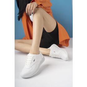 Muggo MGSVT20 Beyaz Kadın Sneaker Ayakkabı