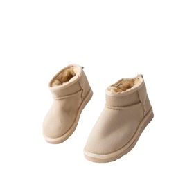 Muggo Snow Bej Günlük Mini Yarım Unisex Çocuk Bot