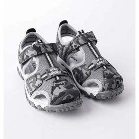 Muggo Tweety Füme Garantili Günlük Ortopedik Hafif Taban Önü Kapalı Cırtlı Unisex Çocuk Sandalet