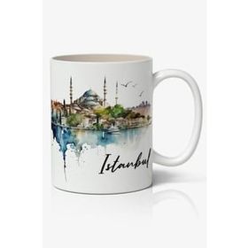 Mugs&Gift I Love Istanbul Baskılı Kahve Çay Kupa Bardak