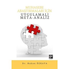 Muhasebe Araştırmaları İçin Uygulamalı Meta-Analiz - Dr. Hakan Özkaya