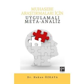 Muhasebe Araştırmaları İçin Uygulamalı Meta-Analiz - Dr. Hakan Özkaya