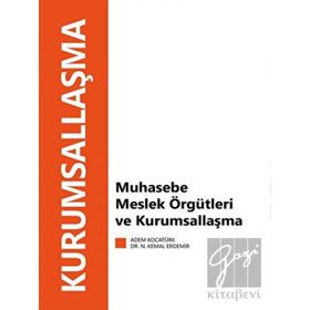 Muhasebe Meslek Örgütleri ve Kurumsallaşma Eğitim Yayınevi