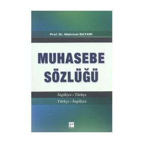 Muhasebe Sözlüğü - Mehmet Sayarı