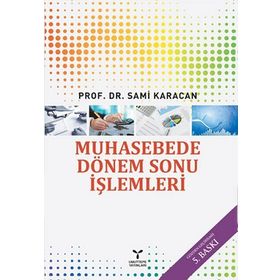 MUHASEBEDE DÖNEMSONU İŞLEMLERİ - SAMI KARACAN