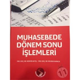 MUHASEBEDE DÖNEMSONU İŞLEMLERİ - SAMI KARACAN