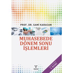MUHASEBEDE DÖNEMSONU İŞLEMLERİ - SAMI KARACAN