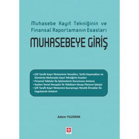Muhasebeye Giriş Adem Yıldırım Ekin Yayınevi