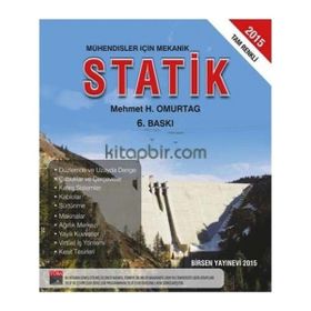 MÜHENDİSLER İÇİN MEKANIK, STATIK - MEHMET H. OMURTAG