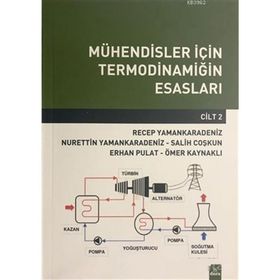 Mühendisler İçin Termodinamiğin Esasları Cilt 2 - Dora Basım Yayın