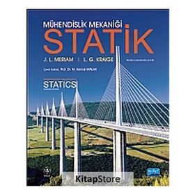 MÜHENDISLIK MEKANIĞI STATIK - J. L. MERIAM;L. GLENN KRAIGE (ISBN:9786051335520)