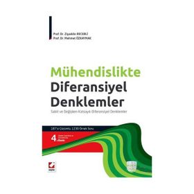 Mühendislikte Diferansiyel Denklemler - Ziyaddin Recebli Mehmet Özkaymak