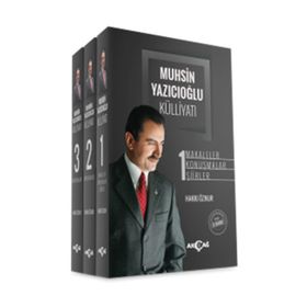 MUHSIN YAZICIOĞLU KÜLLİYATI (3 CILT TAKIM) MAKALELER - KONUŞMALAR - ŞİİRLER - RÖPORTAJLAR - HAKKI ÖZNUR