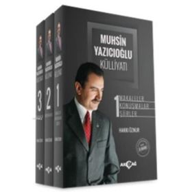 MUHSIN YAZICIOĞLU KÜLLİYATI (3 CILT TAKIM) MAKALELER - KONUŞMALAR - ŞİİRLER - RÖPORTAJLAR - HAKKI ÖZNUR