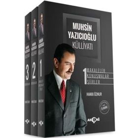 MUHSIN YAZICIOĞLU KÜLLİYATI (3 CILT TAKIM) MAKALELER - KONUŞMALAR - ŞİİRLER - RÖPORTAJLAR - HAKKI ÖZNUR