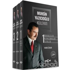 MUHSIN YAZICIOĞLU KÜLLİYATI (3 CILT TAKIM) MAKALELER - KONUŞMALAR - ŞİİRLER - RÖPORTAJLAR - HAKKI ÖZNUR