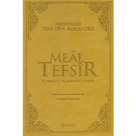 MUHTASAR HAK DINI KURAN DILI (MEAL-TEFSIR) - ELMALILI MUHAMMED HAMDI YAZIR