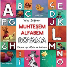 Muhteşem Alfabem - Boyama - Doğan ve Egmont Yayıncılık